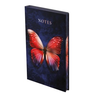 404 Notes found, A5 jegyzetfüzet, Butterfly Red