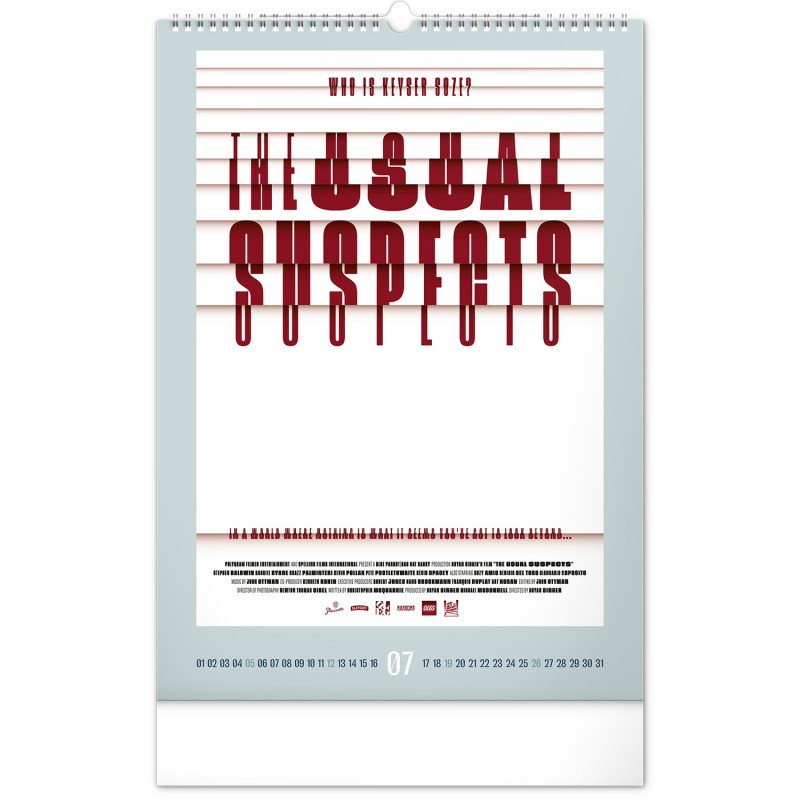 Alternative Movie Posters, képes falinaptár 2026