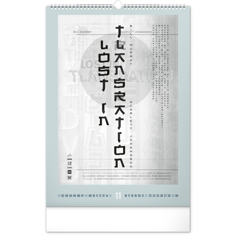 Alternative Movie Posters, képes falinaptár 2026