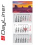 Medium Classic, 3 tömbös 3 hónapos speditőr naptár - Hangulat fejrésszel