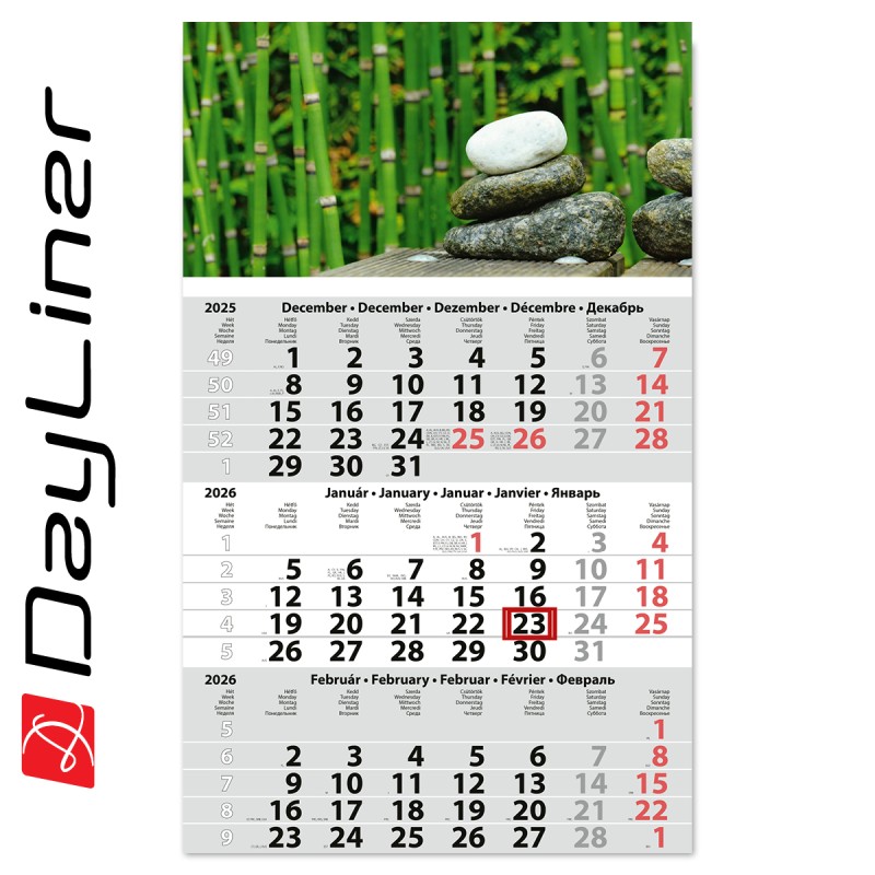 Primus Classic, 12 lapos speditőr naptár - Hangulat fejrésszel